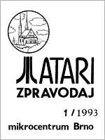 Obálka — Brno - Zpravodaj 1/1993