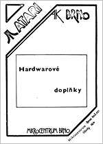 Obálka — AK Brno - Hardwarové doplňky