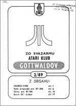 Obálka — Gottwaldov - zpravodaj 2/89