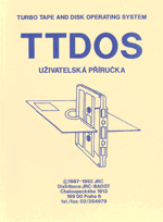 Obálka — TT DOS - Uživatelská příručka