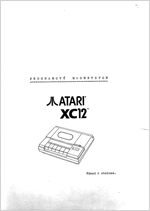 Obálka — Programový magnetofon Atari XC12 - Návod k obsluze