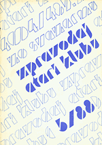 Obálka — Zpravodaj Atari Klubu Praha 5/88